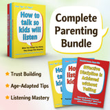 How to Talk So Kids Will Listen Parenting + How to Listen So Kids Will Talk Parenting + Effective Discipline Without Yelling Paren: 3-Book S bundle detail image, image 2, bundle ISBN 9798900665696