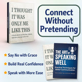 The Art of Speaking Well Communication Gui + I Thought It Was Only Me Like This Self-ac: 2-Book Set bundle detail image, image 2, bundle ISBN 9798900665689