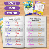 Elegant Lettering Practice: Fruit Names an + ABC Play and Learn Activity Workbook: 2-Book Set bundle detail image, image 2, bundle ISBN 9798900669748