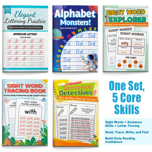 Alphabet Learning Collection: 5-Book Set bundle detail image, image 2, bundle ISBN 9798904661915