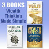 Un Millon Con Una Sola Idea Spanish Financ + the Wealth Road Personal Finance Guide + Wealth Freedom Personal Finance Guide: 3-Book Set bundle detail image, image 2, bundle ISBN 9798900668291