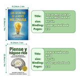 Los Secretos De La Mente Millonaria + Piense Y Hágase Rico: Mentalidad Financier: 2-Book Set bundle detail image, image 2, bundle ISBN 9798904660697