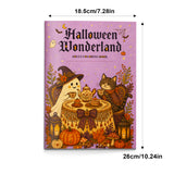 Halloween Wonderland Adult Coloring Book, Volume 10 physical printed book product image 2, ISBN 9798904667481