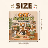 Cat Time Coloring Book, Volume 15 physical printed book product image 2, ISBN 9798904668617