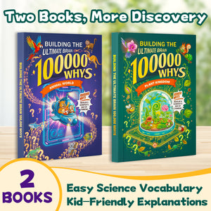 100000 Whys: Animal World and Plant Kingdom 2-Book Science Set bundle detail image, image 2, bundle ISBN 9798904660642