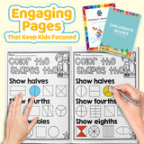 LL Ertongshu 22 979889788799 + Fractions Practice Workbook for Kids + Daily Math Practice Workbook: Addition And: 3-Book Set bundle detail image, image 2, bundle ISBN 9798900668154