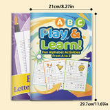 Elegant Lettering Practice: Fruit Names an + ABC Play and Learn Activity Workbook: 2-Book Set bundle detail image, image 3, bundle ISBN 9798900669748