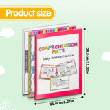 Telling Time Practice Book for Kids + Reading Comprehension Practice Book: Simpl + Story Sequencing and Reading Comprehension: 3-Book Set bundle detail image, image 2, bundle ISBN 9798900667744