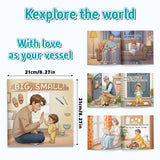 Big, Small! Opposites Picture Book for Tod + Soft, Loud! Opposites Picture Book for Tod + Far, Near! Opposites Picture Book for Todd: 3-Book bundle detail image, image 3, bundle ISBN 9798900665177
