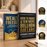 Wealth Freedom Personal Finance Guide + How to Make a Few More Billion Dollars: We: 2-Book Set bundle detail image, image 3, bundle ISBN 9798900669571