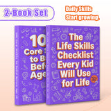 The Life Skills Checklist for Kids + 100 Core Skills Before Age 10: 2-Book Set bundle detail image, image 3, bundle ISBN 9798900668123