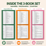 Girls' Growth and Life Skills 3-Book Set printed book set detail image, image 3, bundle ISBN 9798904662776
