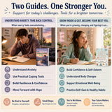 Girls' Personal Growth and Worry Skills 2-Book Set physical printed book set image 4, bundle ISBN 9798904666668