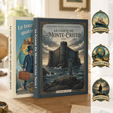 Le Tour Du Monde En Quatre-vingts Jours Fr + Le Comte De Monte-cristo Tome I French Edi: 2-Book Set bundle detail image, image 3, bundle ISBN 9798904660369