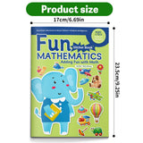 Fun Mathematics Sticker Book Set - 8 Printed Books for Kids physical printed English book set product preview 4, ISBN 9798900664170