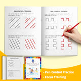 Hidden Image Thinking Workbook for Kids + Pen Control Training Workbook for Kids: 2-Book Set bundle detail image, image 1, bundle ISBN 9798900669694