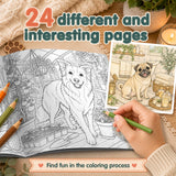 Dog Time Coloring Book, Volume 16 physical printed book product image 3, ISBN 9798904668624