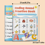 Color the Ending Sound Workbook + Sentence Workbook for Early Writing Practi: 2-Book Set bundle detail image, image 3, bundle ISBN 9798900669809