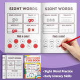 Sight Words Workbook: Read, Color, Trace, + Sentence Detectives Nouns Workbook: 2-Book Set bundle detail image, image 1, bundle ISBN 9798900669595