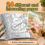 Cat Time Coloring Book, Volume 15 physical printed book product image 3, ISBN 9798904668617