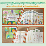Mathematics Games Fun Challenge + Math Games Fun Book for Kids + Kids Math Puzzle Challenge Book: 3-Book Set bundle detail image, image 3, bundle ISBN 9798904660505