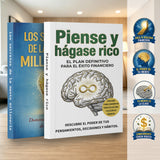 Los Secretos De La Mente Millonaria + Piense Y Hágase Rico: Mentalidad Financier: 2-Book Set bundle detail image, image 3, bundle ISBN 9798904660697