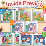 Spot the Difference Activity Books 1-5: 5-Book Set physical printed book set image 3, bundle ISBN 9798904664923
