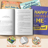Happy Confident Me Daily Journal for Kids + Mistakes Don't Make Me Less Lovable + Stories About Confidence Comparison and Be: 3-Book Set bundle detail image, image 7, bundle ISBN 9798900669380