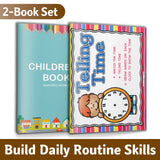 Clocks and Watches Recognition Workbook Fo + Telling Time Practice Book for Kids: 2-Book Set bundle detail image, image 6, bundle ISBN 9798900668475
