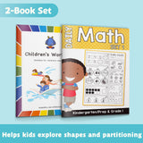 Fractions Practice Workbook for Kids + Daily Math Practice Workbook: Number Words: 2-Book Set bundle detail image, image 5, bundle ISBN 9798900669816