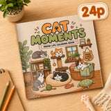 Cat Time Coloring Book, Volume 15 physical printed book product image 4, ISBN 9798904668617
