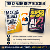 AI Solopreneur and Personal Brand 2-Book Set physical printed book set image 6, bundle ISBN 9798904666156