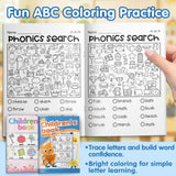 Phonics Search Workbook: Beginning Digraph + Trace and Match Early Reading Workbook + Alphabet and Vocabulary Early Learning Wor: 3-Book Set bundle detail image, image 5, bundle ISBN 9798904660178