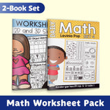 Shapes Learning and Tracing Practice Book + Daily Math Practice Workbook: Counting And: 2-Book Set bundle detail image, image 5, bundle ISBN 9798900669519