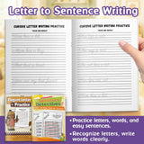Elegant Lettering Practice: Uppercase Alph + Elegant Lettering Practice: Fruit Names an + Sentence Detectives Nouns Workbook: 3-Book Set bundle detail image, image 5, bundle ISBN 9798904660260