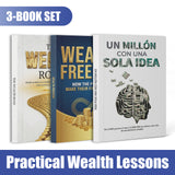 Un Millon Con Una Sola Idea Spanish Financ + the Wealth Road Personal Finance Guide + Wealth Freedom Personal Finance Guide: 3-Book Set bundle detail image, image 6, bundle ISBN 9798900668291