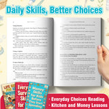 Life Skills for Kids Cooking Cleaning and + Everyday Survival Skills for Kids + Money Skills for Kids Before They Start Sp: 3-Book Set bundle detail image, image 6, bundle ISBN 9798904660543