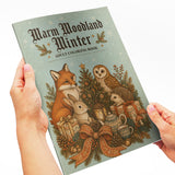 Warm Winter Forest Christmas Adult Coloring Book, Volume 12 physical printed book product image 4, ISBN 9798904667511