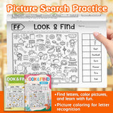 Look and Find: Colors and Shapes + Look and Find: Objects and Everyday Themes + Look and Find: Alphabet Letter Search: 3-Book Set bundle detail image, image 5, bundle ISBN 9798904660246