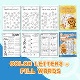 Trace and Match Early Reading Workbook + Alphabet Dab and Color Workbook: 2-Book Set bundle detail image, image 6, bundle ISBN 9798900669830