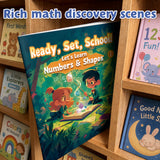 Little Thinkers: the Three Shape Neighbors + Ready, Set, School: Numbers and Shapes + Fun!mathematics 8-book Math Activity Set F: 3-Book Set bundle detail image, image 5, bundle ISBN 9798904661625