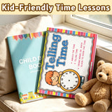 Clocks and Watches Recognition Workbook Fo + Telling Time Practice Book for Kids: 2-Book Set bundle detail image, image 4, bundle ISBN 9798900668475