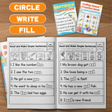 Color the Ending Sound Workbook + Sentence Workbook for Early Writing Practi: 2-Book Set bundle detail image, image 4, bundle ISBN 9798900669809