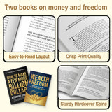 Wealth Freedom Personal Finance Guide + How to Make a Few More Billion Dollars: We: 2-Book Set bundle detail image, image 4, bundle ISBN 9798900669571