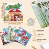 Spot the Difference Activity Books 6-10: 5-Book Set physical printed book set image 4, bundle ISBN 9798904665067