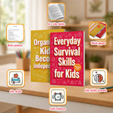 Organized Kids Become Independent + Everyday Survival Skills for Kids: 2-Book Set bundle detail image, image 4, bundle ISBN 9798900668772