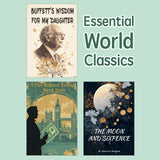Buffett's Wisdom for My Daughter Life Less + the Million Pound Bank Note Classic 3-book + the Moon and Sixpence Classic 3-Book Set bundle detail image, image 5, bundle ISBN 9798900663913