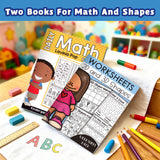 Shapes Learning and Tracing Practice Book + Daily Math Practice Workbook: Counting And: 2-Book Set bundle detail image, image 2, bundle ISBN 9798900669519