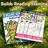Sight Word Poetry Pages Workbook for Kids + Consonant Blend Reading Workbook for Kids: 2-Book Set bundle detail image, image 4, bundle ISBN 9798900668789