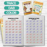 Sight Word Search and Color Workbook + Elegant Lettering Practice: Uppercase Alph: 2-Book Set bundle detail image, image 4, bundle ISBN 9798900669779